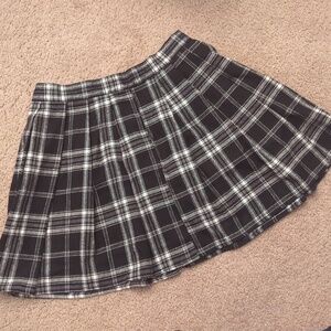 Plaid skirt